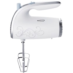 Brentwood Lightweight 5-Speed Electric Hand Mixer, White