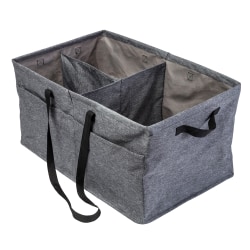 Honey Can Do Large Trunk Organizer, 13" x 15-3/4" x 25-1/2", Gray