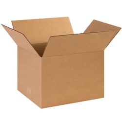 Partners Brand Corrugated Boxes, 14" x 12" x 10", Kraft, Pack Of 25