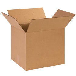 Partners Brand Corrugated Boxes, 14" x 12" x 12", Kraft, Pack Of 25