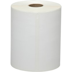 SKILCRAFT® Thermal Printer XL Shipping Labels, Rectangle, 4" x 6", Black/White, Pack Of 220