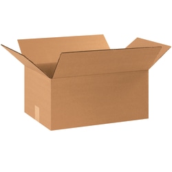 Partners Brand Corrugated Printer's Boxes, 17 1/4" x 11 1/4" x 8", Kraft, Pack Of 25