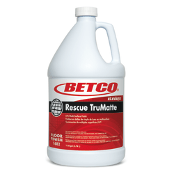 Betco® Rescue Floor Finish, TruMatte, 128 Oz Bottle, Case Of 4