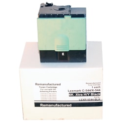 M&A Global Remanufactured Black High Yield Toner Cartridge Replacement For Lexmark™ C544X2KG, C544X2KG-CMA