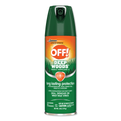 OFF! Deep Woods Insect Repellent, 6-Oz Spray Canister
