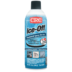 CRC Ice-Off® Windshield Spray De-Icers, 16 Oz Aerosol Can, Pack Of 12 Cans