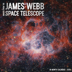 2026 Willow Creek Press Scenic Monthly Wall Calendar, 12" x 12", James Webb Space Telescope, January To December, 55878