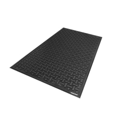M+A Matting Comfort Scrape Mat, 3' x 5', Black