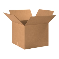 Partners Brand Corrugated Boxes, 20" x 20" x 16", Kraft, Pack Of 15