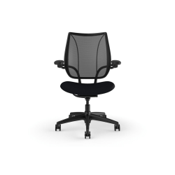 Humanscale Liberty - Chair - task - ergonomic - armrests - tilt - swivel - black