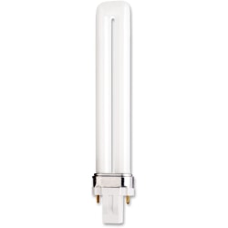 Satco 13-watt Pin-based Compact Fluorescent Bulb - 13 W - 800 lm - T4 Size - Warm White Light Color - GX23 Base - 12000 Hour - 4400.3°F (2426.8°C) Color Temperature - 82 CRI - Energy Saver - 50 / Carton