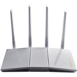 ASUS RT-AX55 AX1800 Dual-Band WiFi-6 Gigabit Router, White