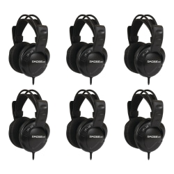 Koss UR20 Over Ear Headphones - Stereo - Wired - 32 Ohm - 30 Hz to 20 kHz - Over-the-head - Binaural - Circumaural - 8 ft Cable - 6