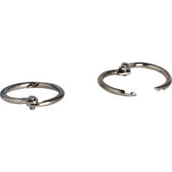 Sparco Book , 0.8" , Silver, Box Of 100