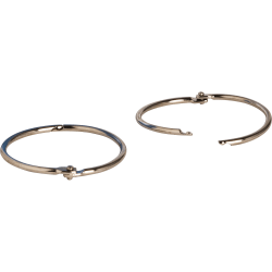 Sparco Book , 2" , Silver, Box Of 50