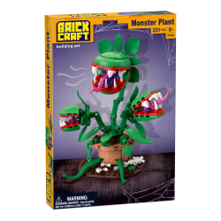 Brickcraft Monster Plant Brick Building Set, Total Qty 1