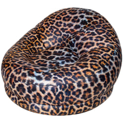 BloChair AirCandy Inflatable Chair, Leopard