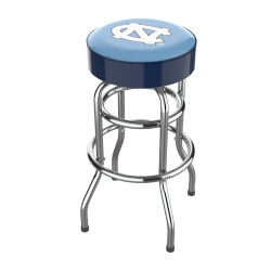 Imperial NCAA Backless Swivel Bar Stool, University Of North Carolina