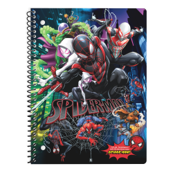 Spiderman Single Subject Wide Ruled Notebook, 70 Sheets