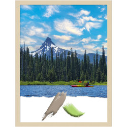 Amanti Art Wood Picture Frame, Opening Size 18" x 24“, 19" x 25", Svelte Natural