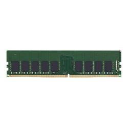 Kingston 16GB DDR4 SDRAM Memory Module - For Server, Desktop PC - 16 GB (1 x 16GB) - DDR4-2666/PC4-21300 DDR4 SDRAM - 2666 MHz - CL19 - 1.20 V - ECC - Unbuffered - 288-pin - DIMM - Lifetime Warranty