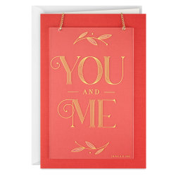 Hallmark Signature Valentine's Day Card With Removable Art (Meant to Be)