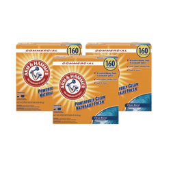 Arm & Hammer™ Powder Laundry Detergent, Clean Burst, 9.86 lb Box, 3/Carton