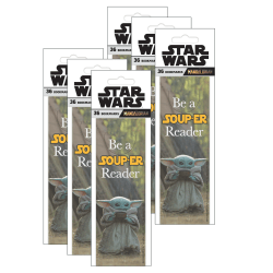 Eureka Bookmarks, 2" x 6", Star Wars The Mandalorian, 36 Per Pack, Set Of 6 Packs