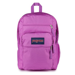 Jansport Big Student Backpack With 15" Laptop Pocket, 90% Recycled, Digital Fuchsia