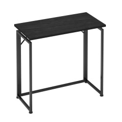 Techni Mobili 32"W Folding Writing Desk, Black, Total Qty 1