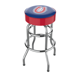 Imperial NHL Backless Swivel Bar Stool, Montreal Canadiens