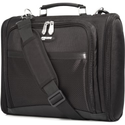 Mobile Edge Express Carrying Case (Briefcase) for 16" Notebook, Chromebook - Black - 1680D Ballistic Nylon Body - Shoulder Strap, Handle - 12.3" Height x 15.5" Width x 3" Depth