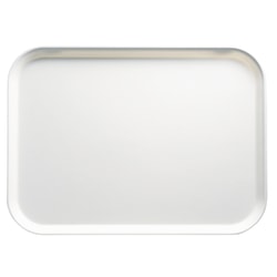 Cambro Camtray Rectangular Serving Trays, 15" x 20-1/4", White, Pack Of 12 Trays