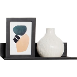 Hangman Mounting Shelf for Sound Bar Speaker - Black - 20 lb Load Capacity - Aircraft Aluminum