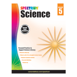 Carson-Dellosa Spectrum Science Workbook, Grade 5