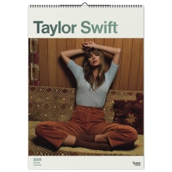 2025 BrownTrout Taylor Swift Monthly A3 Poster Wall Calendar, 11.7" x 16.5", Entertainment, January to December 2025, 9781975483760