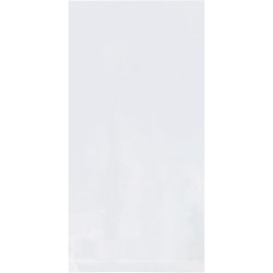 Partners Brand 1.5 Mil Flat Poly Bags, 4" x 12", Clear, Case Of 1000