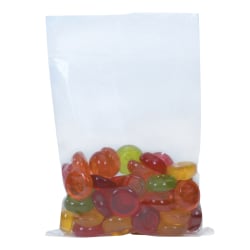 Office Depot® Brand 1.5 Mil Flat Poly Bags, 6" x 8", Clear, Case Of 1000