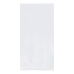 Office Depot® Brand 1.5 Mil Flat Poly Bags, 6" x 15", Clear, Case Of 1000