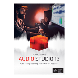 Sound Forge Audio Studio 13, Disc