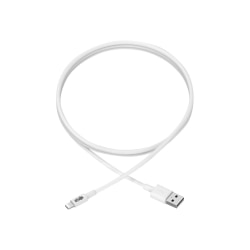 Tripp Lite 3ft Lightning USB Sync/Charge Cable for Apple Iphone / Ipad White 3' - Data / power cable - USB male to Lightning male - 3.3 ft - white