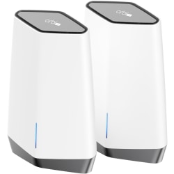 Netgear® Orbi Pro Wi-Fi 6 AX6000 Business Tri-Band Wi-Fi Mesh System, SXK80-100NAS