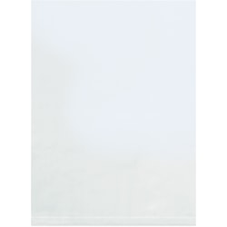 Office Depot® Brand 2 Mil Flat Poly Bags, 7" x 15", Clear, Case Of 1000