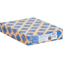 Sparco Color Multi-Use Printer & Copy Paper, Goldenrod, Letter (8.5" x 11"), 500 Sheets Per Ream, 20 Lb, 90 Brightness, 30% Recycled