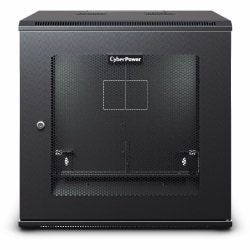 CyberPower CR12U61003 Wall Mount Enclosure - black, 132lbs (60kg) loading capacity - CR12U61003
