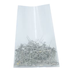 Partners Brand 4 Mil Flat Poly Bags, 2" x 3", Clear, Case Of 1000