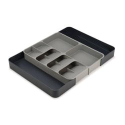 Joseph Joseph Drawer Storage, 2-1/4"H x 12-1/2"W x 15-3/4"D, Gray