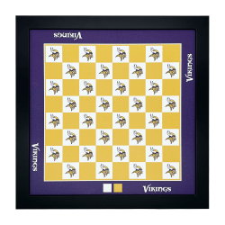 Imperial NFL Wall-Mounted Magnetic Chess Set, Minnesota Vikings