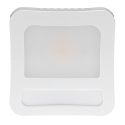 Westek Micro Flood Night Light, 2-5/8" x 2-5/8" x 1-1/2", White, Total Qty 1