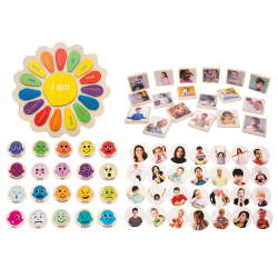 Learning Advantage Feelings and Emotions Kit, Multicolor, Pre-K, Set Of 95 Pieces